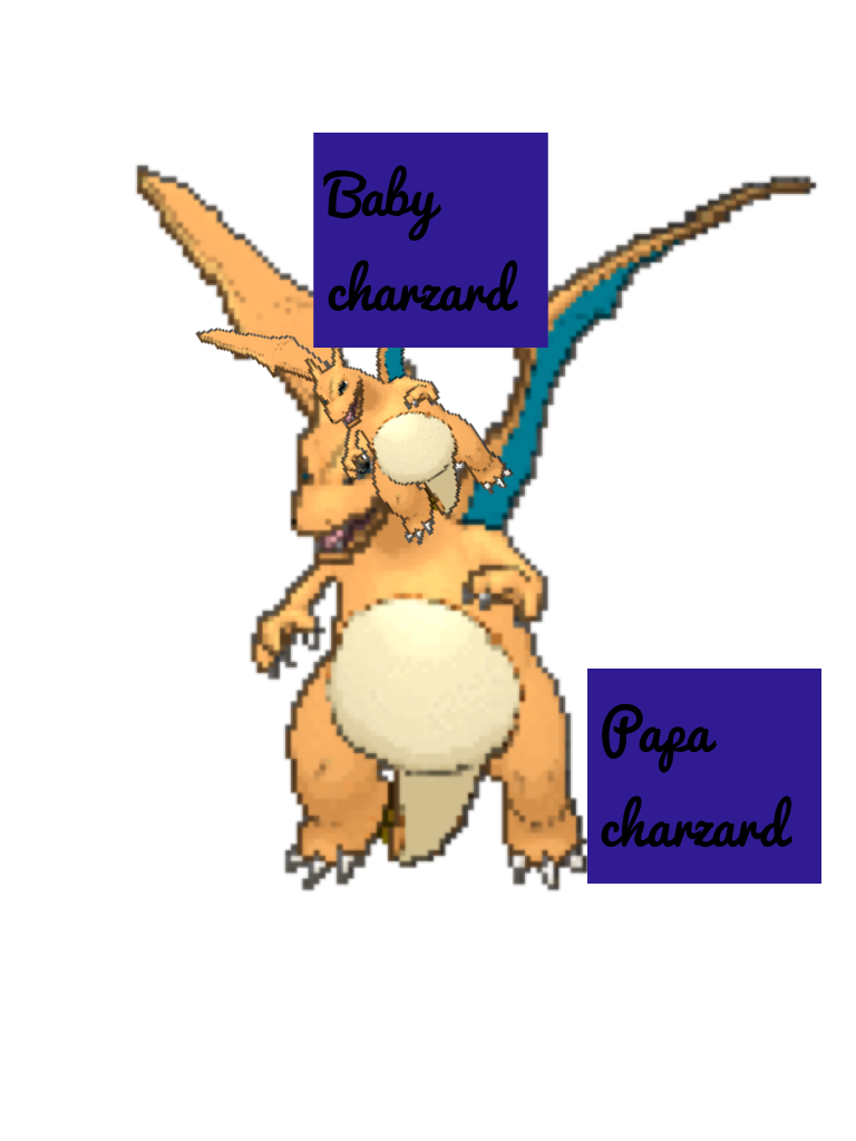 Baby charzard