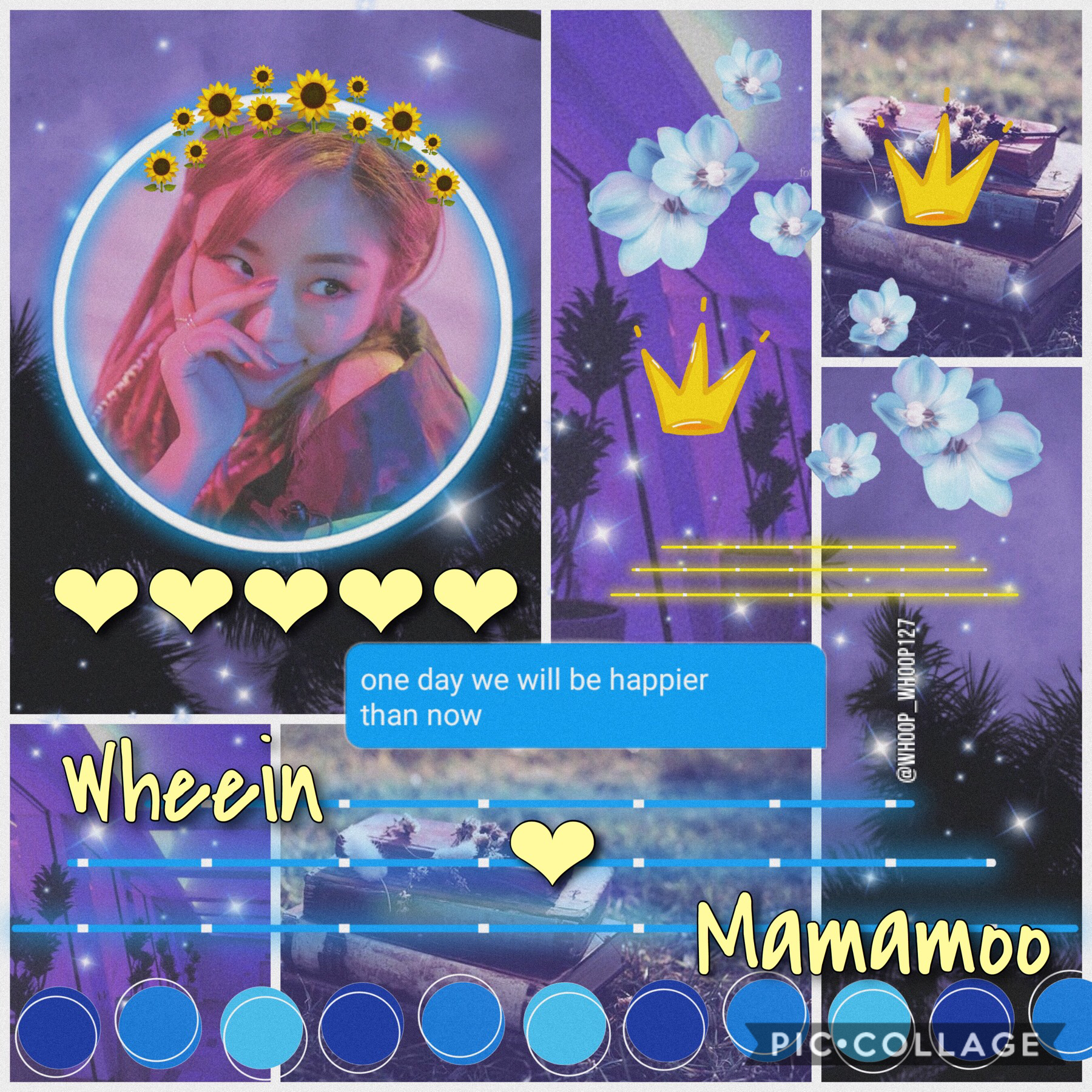 •🚒•
🌷Wheein~Mamamoo🌷
Edit for @Kyungrice!!
Gogobebe is such a bop 😭✊
This is pretty different compared to my usual styles but somehow I got it to work a bit??
I still wanted to add a bit of spring flavor to it bc I mean it is Spring themed requests lol😊