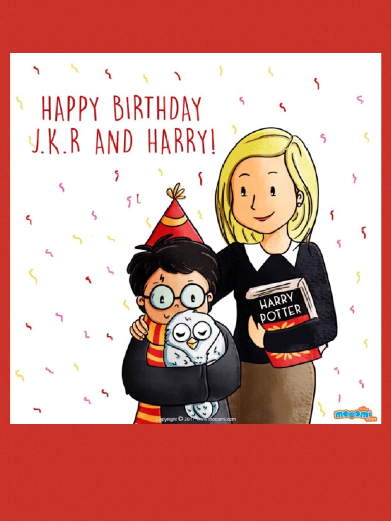 🎉🦉⚡️🎁tap🎁⚡️🦉🎉
Two people that have greatly impacted my life were born today. Thank you J. K. Rowling for making a magical world for us to believe in. ✨Always✨