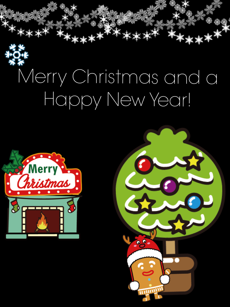 Merry Christmas and a Happy New Year! 