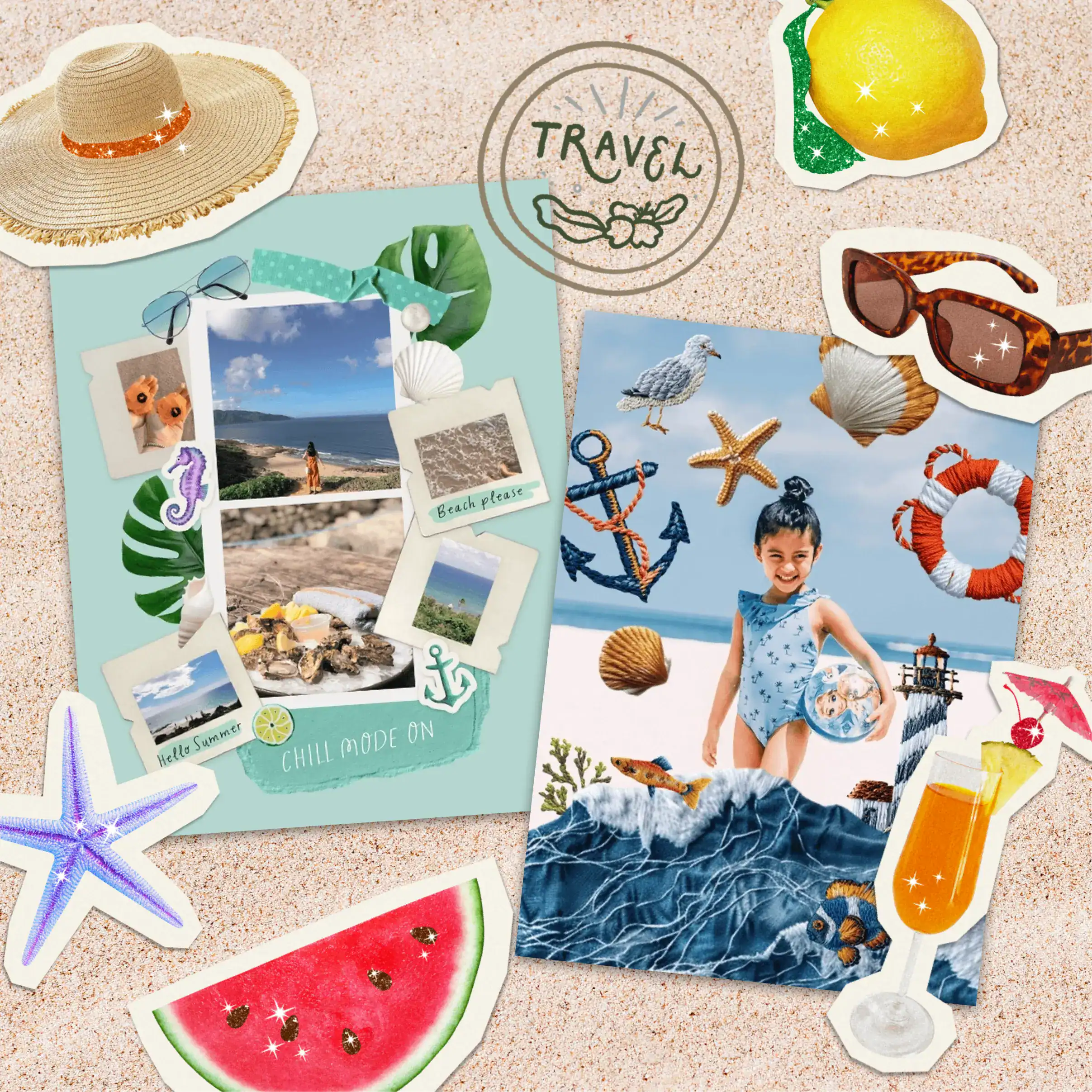 Summer Collage Ideas: Templates, Wallpapers, & More - PicCollage Blog